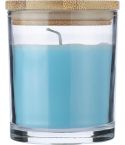 Kerze Riven | Glas mit Bambusdeckel, 1207021