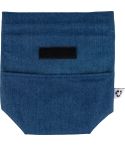 Recycled denim cooler roll-top bag Mira, blue, 1349542-005999999