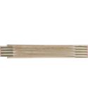 Birchwood foldable ruler Ezio, brown, 1350409-011999999