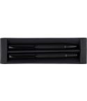 Metall- und Ecobrass-Stiftset Adel, Schwarz, 1349348-001999999