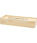 Gioco del domino Enid | Legno riciclato, marrone, 1404872-011999999