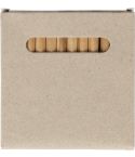 Set di matite in legno Devin, grigio, 1418090-003999999
