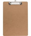 Portablocco Nimra | MDF riciclato | A4, marrone, 1420997-011999999