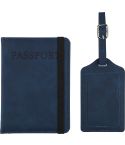 Recycled PU passport holder and luggage label Zani, 1349354
