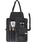 BBQ set Hugo | Stainless steel | Apron, black, 2631-001999999