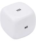 Dadi antistress Nestor | Schiuma morbida, bianco, 3690-002999999