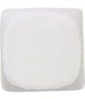 Palla antistress Javier | forma a dado, bianco, 3702-002999999