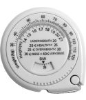 BMI Maßband Jasper | 1.5 Meter, Weiß, 6548-002999999