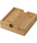 Set di sottobicchieri Archer | Bambù | 4 pezzi, bambù, 429379-823999999