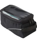 Borsa manubrio per bicicletta in poliestere (600D) Priya, nero, 433242-001999999