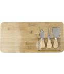 Cheese board Regina | Bamboo | 4 pcs, brown, 709536-011999999