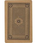 Carte da gioco Andreina | Riciclate | 54 carte, marrone, 710073-011999999
