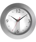 Wall clock Ali | Personalizable, silver, 4451-032999999
