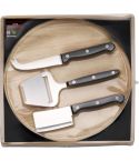 Tagliere per formaggi Max | Legno | 4 pezzi, marrone, 4652-011999999