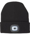 Beanie Nocturna | Acryl | COB-Licht, Schwarz, 8282-001999999
