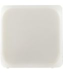 Alarm clock Leona | Plastic | Color-changing | Cube, white, 8533-002999999