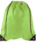 Zaino con coulisse Nathalie | Non-woven | 5 l, lime, 8692-019999999