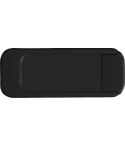 Copri webcam Aubrey | Scorrevole, nero, 9005-001999999