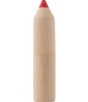 Colored pencil set Francis | Wooden holder | 6 pencils, brown, 2786-011999999