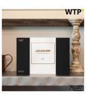 Jouncer Speaker rABS 5200mAh. Autonomia di 30h. 80w, argento, ASP012POD-107