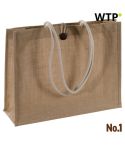 Borsa in juta Kastamonu 320 g/m², marrone, EG753601
