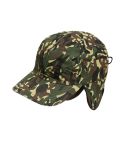 4 Panel fleece and polyester cap, K18075