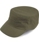 Military cap in 100% cotton, K18091