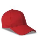 6 Panels cap with long visor in 100% cotton, K18096