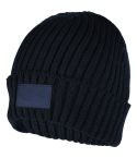 Acrylic hat with polyester tag, K18114