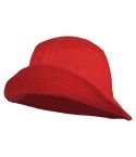 Cappello reversibile in poliestere e pile sintetico, rosso, K18117R