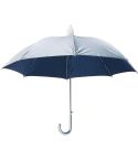 23 Automatic drip-saving umbrella in 190T polyester, grey / blue navy, K18214GR-NY
