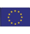 Bandiera europea in poliestere 50x70 cm, blu reale, K18410