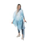 Poncho impermeabile in PE, bandiera, K18505