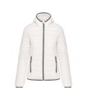 LADIES LIGHTWEIGHT HOODED PADDED JACKET, EGKA6111