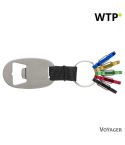 Keyring, bottle opener, silver, V0768-32
