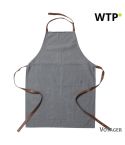 Kitchen apron RPET, grey, V1593-19