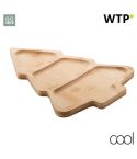 Kongle, Christmas snack plate, natural, AP808065