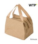 Kraft paper cooler bag, brown, V0084-16