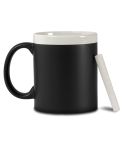 Tazza in ceramica da 320 Ml (grado A), nero, L19029