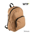 Laminated paper backpack, cooler bag, brown, V0557-16