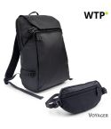 Laptop backpack 15,6 Air Gifts 2 in 1, waist bag | Chaundrise, black, VA105-03