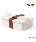 Mittagessenbox 700 ml, Besteck, gemischt, V8215-00