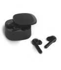 Plastic Bluetooth earbuds, black, M20047