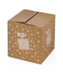 Medium gift box, rjava, EGM22082206