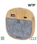 Mekens, brezžični polnilec, dark grey, AP733395-80