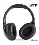 MELODY, cuffie wireless in PU con trasmissione BT 50, nero, 97957-103