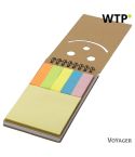 Memo holder, notebook, sticky notes, mixed, V2810-00