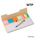 Porta memo, note adesive, marrone, V0245-16