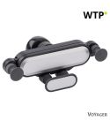 Držač za mobitel za auto, srebro, V9770-32