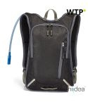 MOUNTI, zaino sportivo 420D con serbatoio dacqua da 2 L, grigio, 92628-113